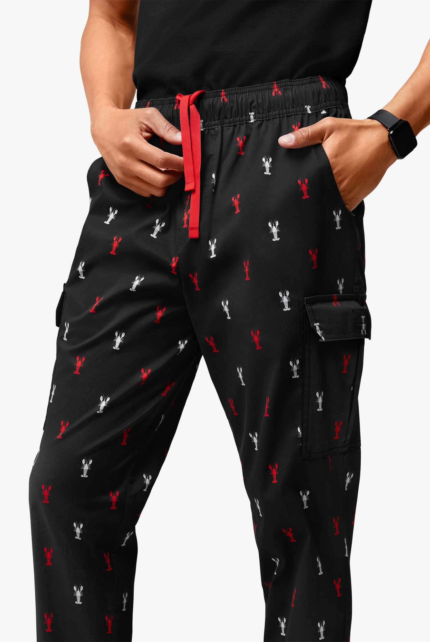 CHEF 360 Lobster Catch Men's 7-Pocket Stretch Cargo Jogger