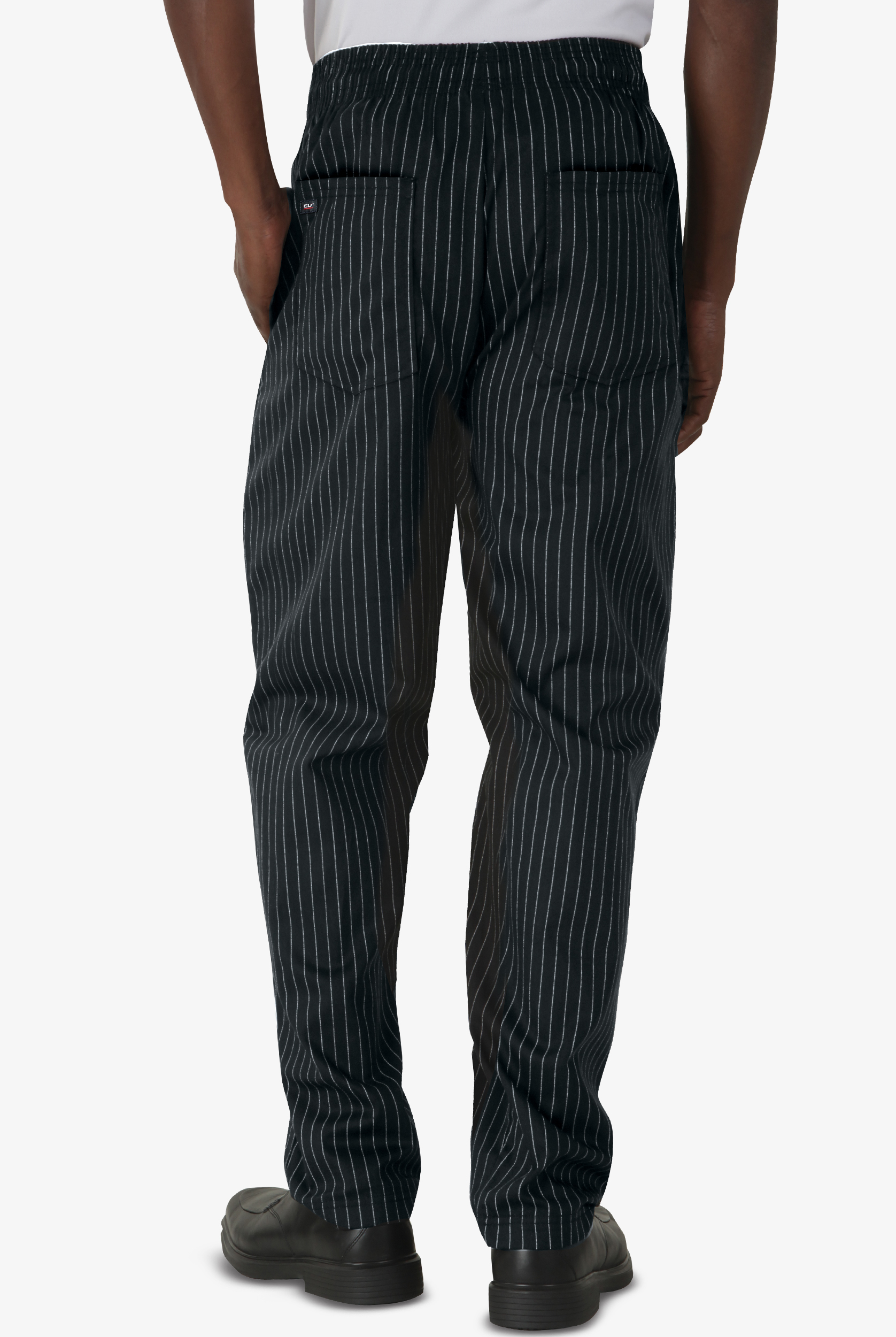 UA CHEF&trade; Pinstripe Men's 4-Pocket Relaxed Printed Chef Pants