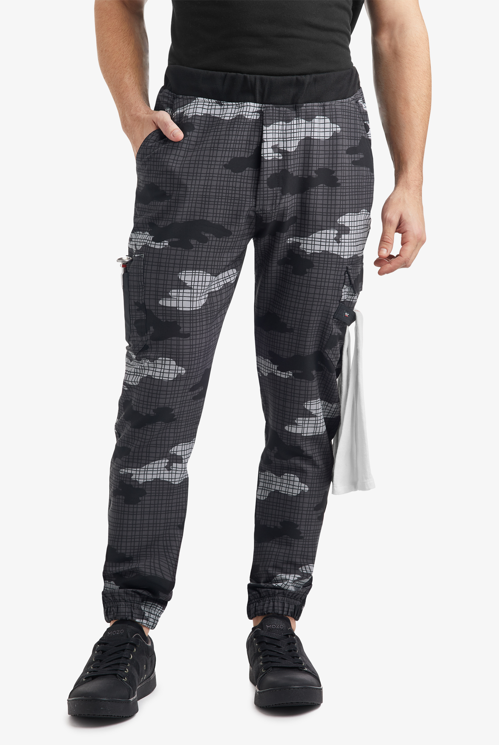 CHEF PERFORMANCE Camo Men's 7-Pocket STRETCH Chef Jogger